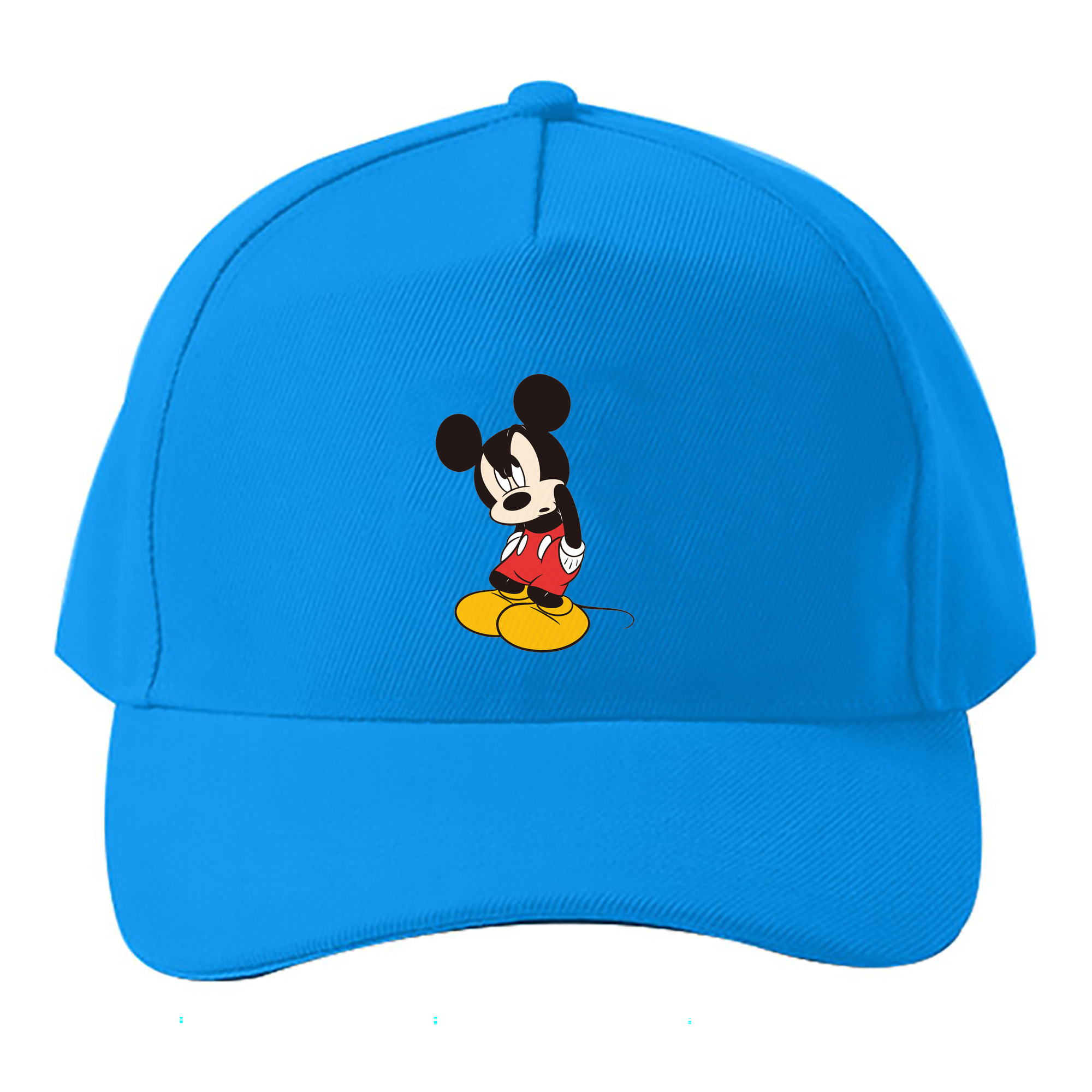 （画像用） ミッキーマウス Mickey Mouse ベースボールキャップ 綿100％ 男女兼用 帽子 スポーツ